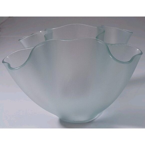 Mouth-Blown CARTOCIO Vase Fontana by Pietro Chiesa 1932 Italy large Size - Picture 5 of 16